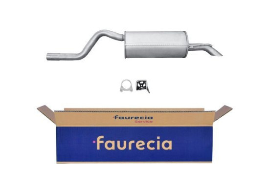 End silencer - Easy2Fit Kit - Set with mounting parts