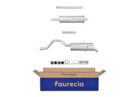 End silencer - Easy2Fit Kit - Set with mounting parts