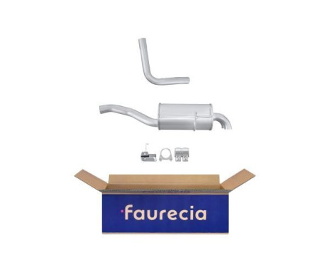 End silencer - Easy2Fit Kit - Set with mounting parts