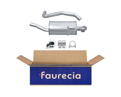 End silencer - Easy2Fit Kit - Set with mounting parts