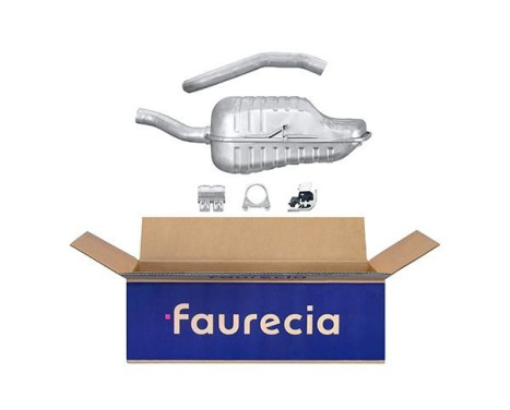 End silencer - Easy2Fit Kit - Set with mounting parts