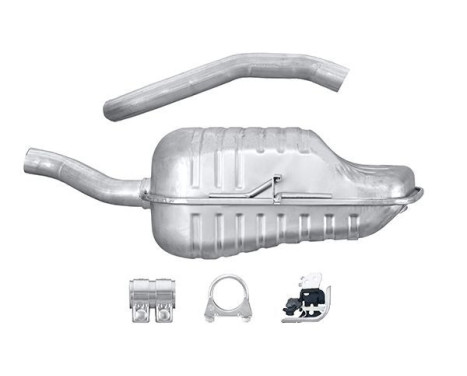End silencer - Easy2Fit Kit - Set with mounting parts, Image 2