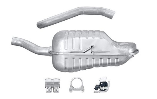 End silencer - Easy2Fit Kit - Set with mounting parts, Image 2