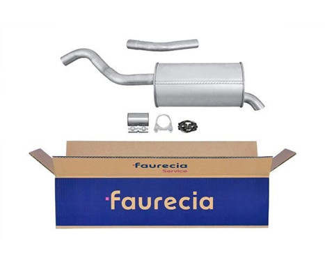 End silencer - Easy2Fit Kit - Set with mounting parts