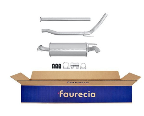 End silencer - Easy2Fit Kit - Set with mounting parts