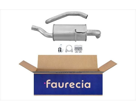 End silencer - Easy2Fit Kit - Set with mounting parts