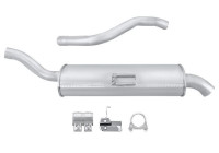 End silencer - Easy2Fit Kit - Set with mounting parts