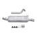 End silencer - Easy2Fit Kit - Set with mounting parts, Thumbnail 2