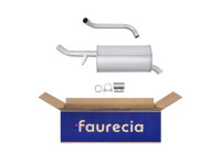 End silencer - Easy2Fit Kit - Set with mounting parts