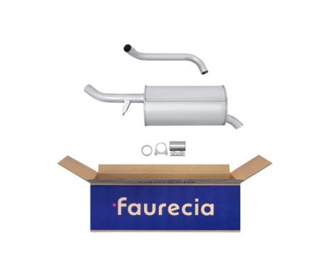 End silencer - Easy2Fit Kit - Set with mounting parts