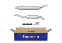 End silencer - Easy2Fit Kit - Set with mounting parts