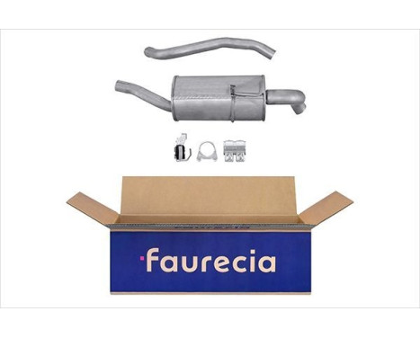 End silencer - Easy2Fit Kit - Set with mounting parts