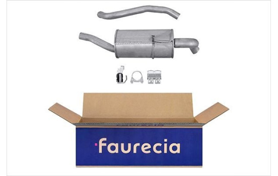End silencer - Easy2Fit Kit - Set with mounting parts