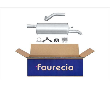 End silencer - Easy2Fit Kit - Set with mounting parts