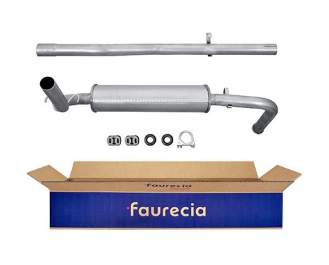 End silencer - Easy2Fit Kit - Set with mounting parts