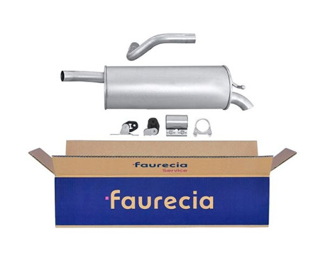 End silencer - Easy2Fit Kit - Set with mounting parts