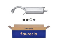 End silencer - Easy2Fit Kit - Set with mounting parts