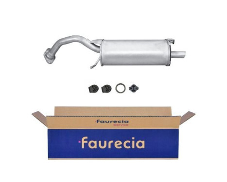 End silencer - Easy2Fit Kit - Set with mounting parts