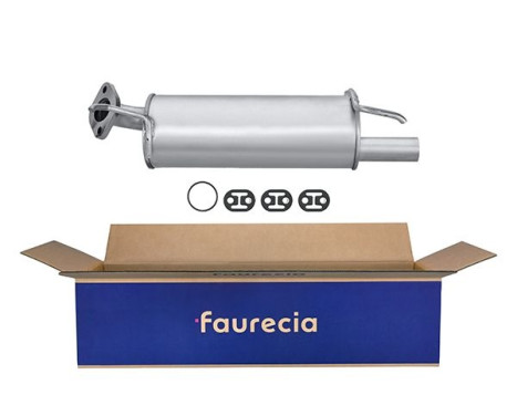 End silencer - Easy2Fit Kit - Set with mounting parts