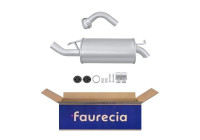 End silencer - Easy2Fit Kit - Set with mounting parts