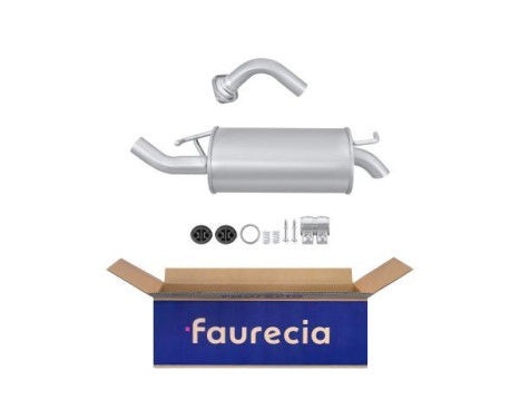 End silencer - Easy2Fit Kit - Set with mounting parts