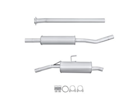 End silencer - Easy2Fit Kit - Set with mounting parts, Image 2