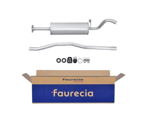 End silencer - Easy2Fit Kit - Set with mounting parts