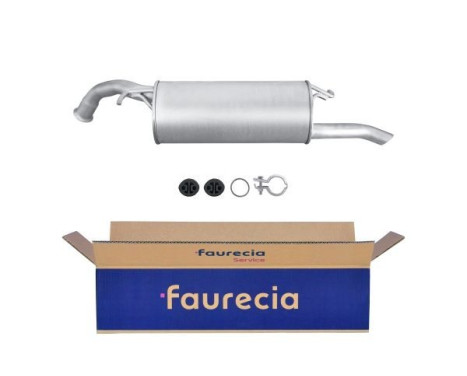 End silencer - Easy2Fit Kit - Set with mounting parts