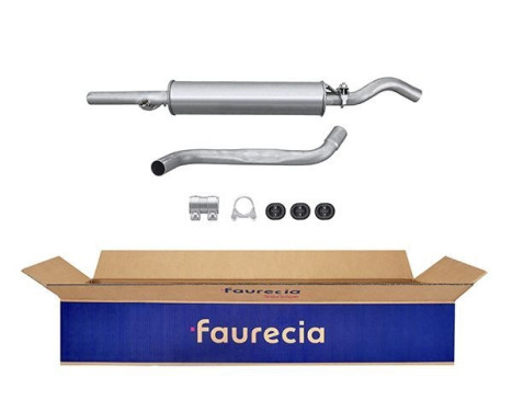 End silencer - Easy2Fit Kit - Set with mounting parts