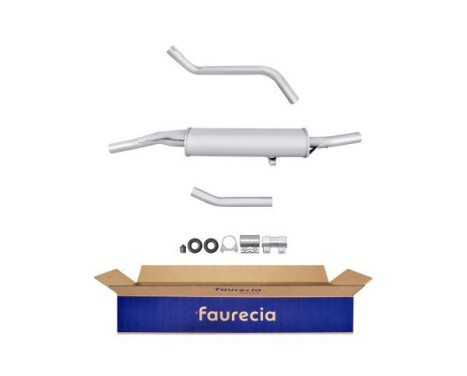 End silencer - Easy2Fit Kit - Set with mounting parts