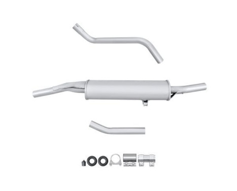 End silencer - Easy2Fit Kit - Set with mounting parts, Image 2