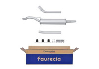 End silencer - Easy2Fit Kit - Set with mounting parts