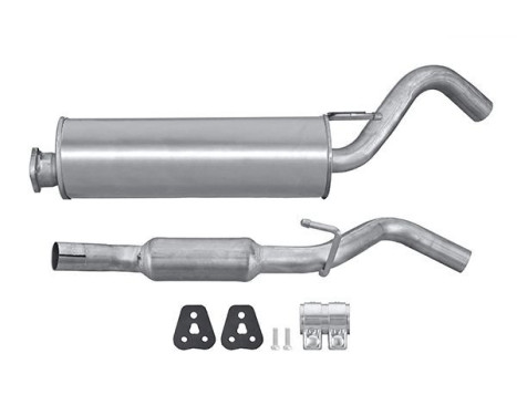 End silencer - Easy2Fit Kit - Set with mounting parts, Image 2