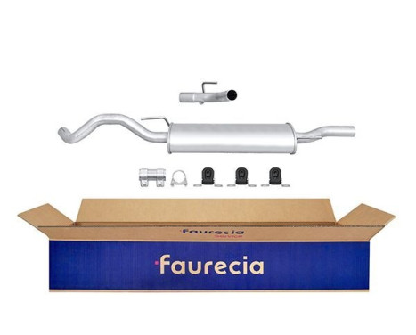 End silencer - Easy2Fit Kit - Set with mounting parts