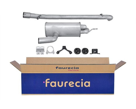 End silencer - Easy2Fit Kit - Set with mounting parts