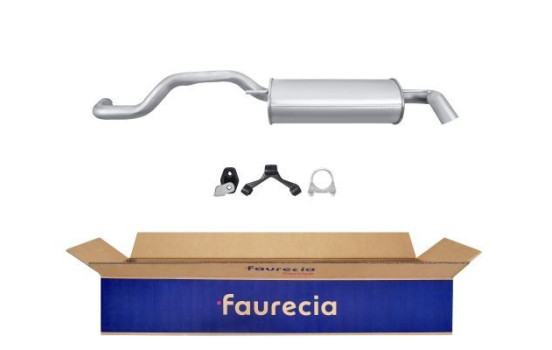 End silencer - Easy2Fit Kit - Set with mounting parts