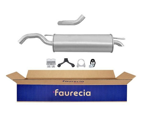 End silencer - Easy2Fit Kit - Set with mounting parts