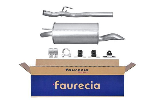 End silencer - Easy2Fit Kit - Set with mounting parts