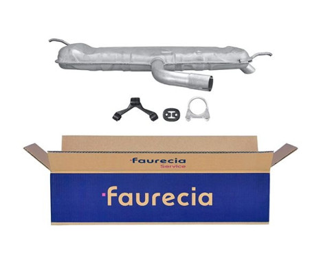 End silencer - Easy2Fit Kit - Set with mounting parts