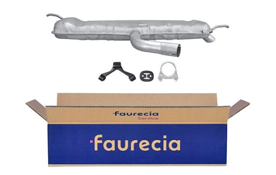End silencer - Easy2Fit Kit - Set with mounting parts