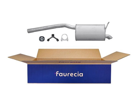 End silencer - Easy2Fit Kit - Set with mounting parts