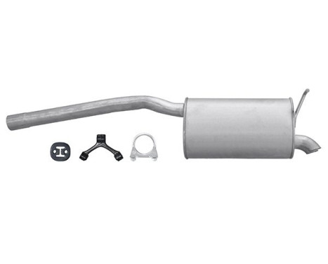 End silencer - Easy2Fit Kit - Set with mounting parts, Image 2