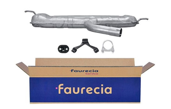 End silencer - Easy2Fit Kit - Set with mounting parts