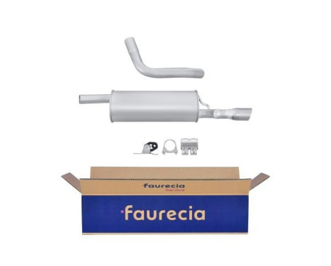 End silencer - Easy2Fit Kit - Set with mounting parts