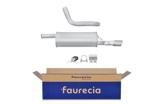 End silencer - Easy2Fit Kit - Set with mounting parts