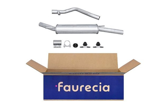 End silencer - Easy2Fit Kit - Set with mounting parts