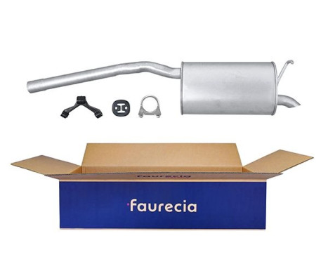 End silencer - Easy2Fit Kit - Set with mounting parts