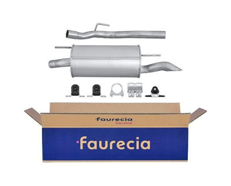 End silencer - Easy2Fit Kit - Set with mounting parts