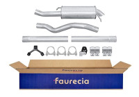 End silencer - Easy2Fit Kit - Set with mounting parts