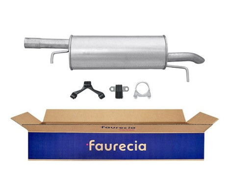 End silencer - Easy2Fit Kit - Set with mounting parts